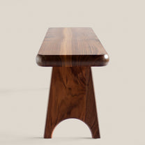 Walnut Melk Bench