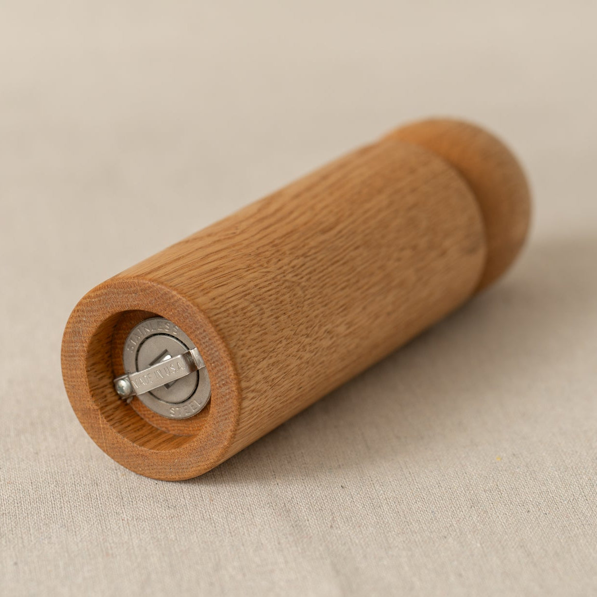 Handcrafted Salt &amp; Pepper Mill Set in Oak