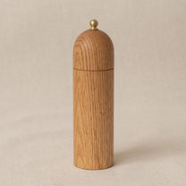 Handcrafted Salt Mill in Oak