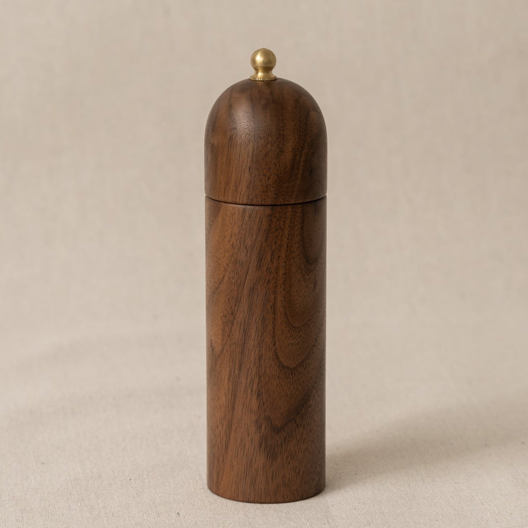 Handcrafted Salt &amp; Pepper Mill Set in Walnut