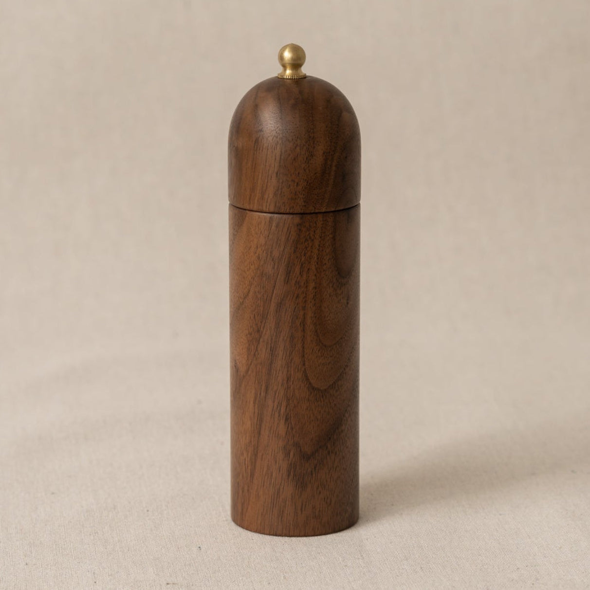 Handcrafted Salt Mill in Walnut